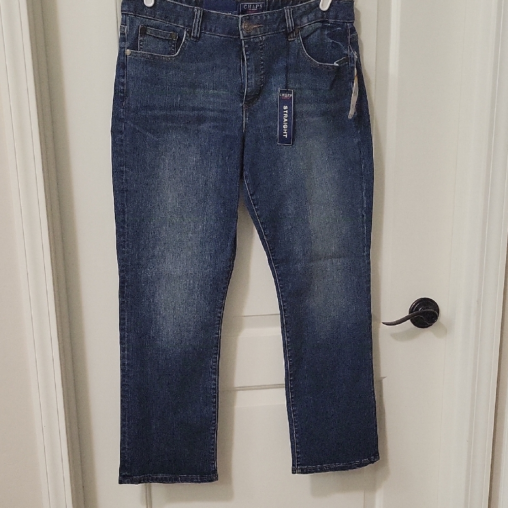Women's Petite size blue Jeans.